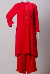 Women's Set - Red (100% Viscose) - LS1039 | 925 Attire Ltd