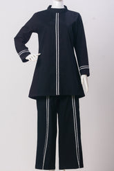 Women's Set - Black (100% Cotton) - LS1069 | 925 Attire Ltd