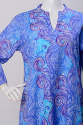 Women's Set - Blue (100% Cotton) - LS1084 | 925 Attire Ltd