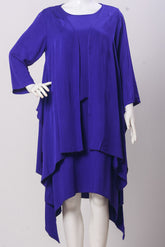 Women's Set - Royal Blue (100% Viscose) - LSKS938 | 925 Attire Ltd