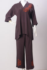 Women's Set - Grey Brawn (Viscose) - LT1016 | 925 Attire Ltd