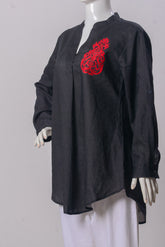 Women's Top - Ash (100% Linen) - LT1077 | 925 Attire Ltd