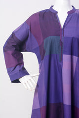 Women's Top - Navy Blue (100% Cotton) - LLT1142 | 925 Attire Ltd
