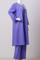 Women's Set - Blue (100% Cotton) - LS1061 | 925 Attire Ltd