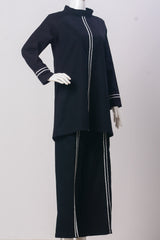 Women's Set - Black (100% Cotton) - LS1069 | 925 Attire Ltd