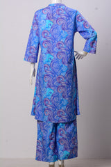 Women's Set - Blue (100% Cotton) - LS1084 | 925 Attire Ltd