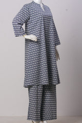Women's Set - Black-White (100% Cotton) - LS1086 | 925 Attire Ltd