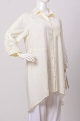 Women's Shirt - White (100% Viscose) - LSHT978 | 925 Attire Ltd