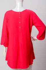 Women's Top - Red (100% Viscose) - LT954 | 925 Attire Ltd