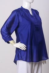 Women's Top - Indigo (100% Polyester) - LT982 | 925 Attire Ltd