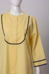 Women's Top - Light Yellow (Linen) - LT992 | 925 Attire Ltd