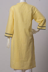 Women's Top - Light Yellow (Linen) - LT992 | 925 Attire Ltd